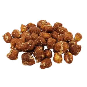 AMENDOIM CARAMELADO C/ GERGELIM