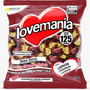 BALA LOVE MANIA CANELA 500G