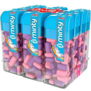 PASTILHA MINI MINTY UNI TUTTI FRUTTI/UVA 12 UNX14G