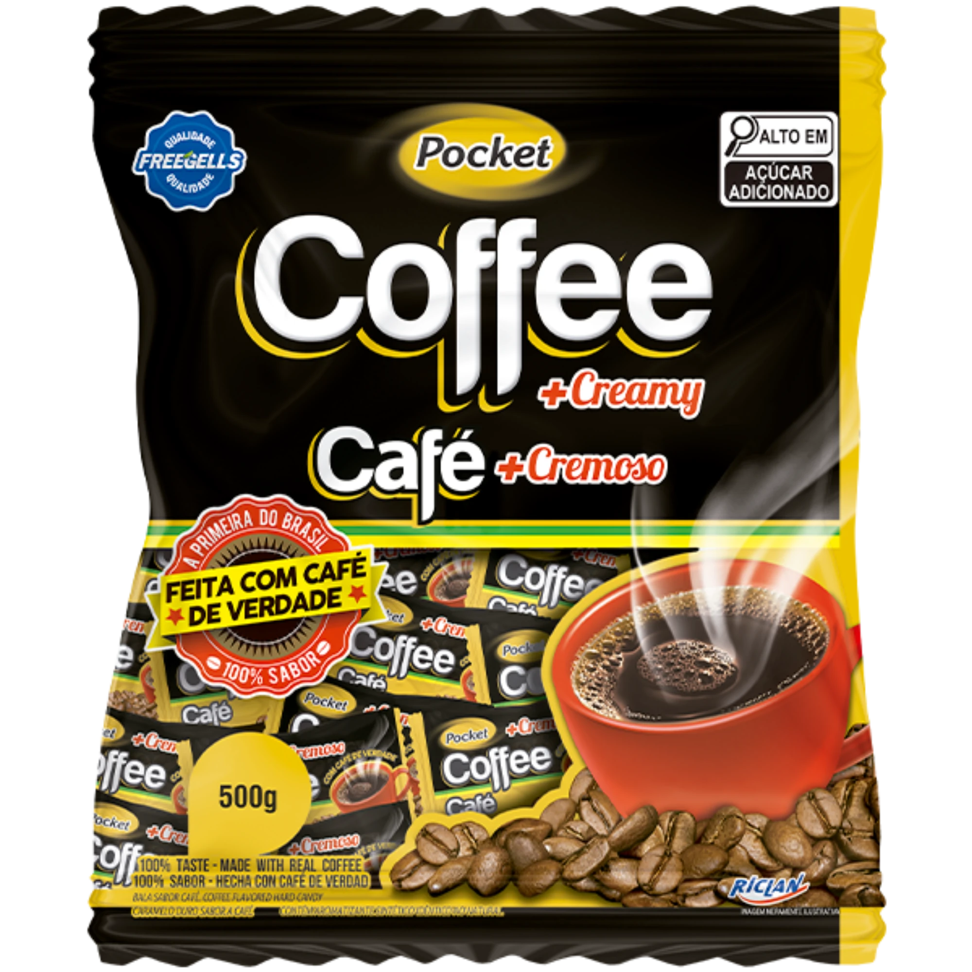 BALA POCKET COFFEE 500G CX