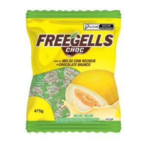 BALA FREEGELLS MELAO C CHOC BRANCO 475G