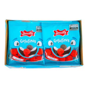 BALA DE GELATINA EM FORMATO DE MINI AMORAS 12dpX12pctX15g