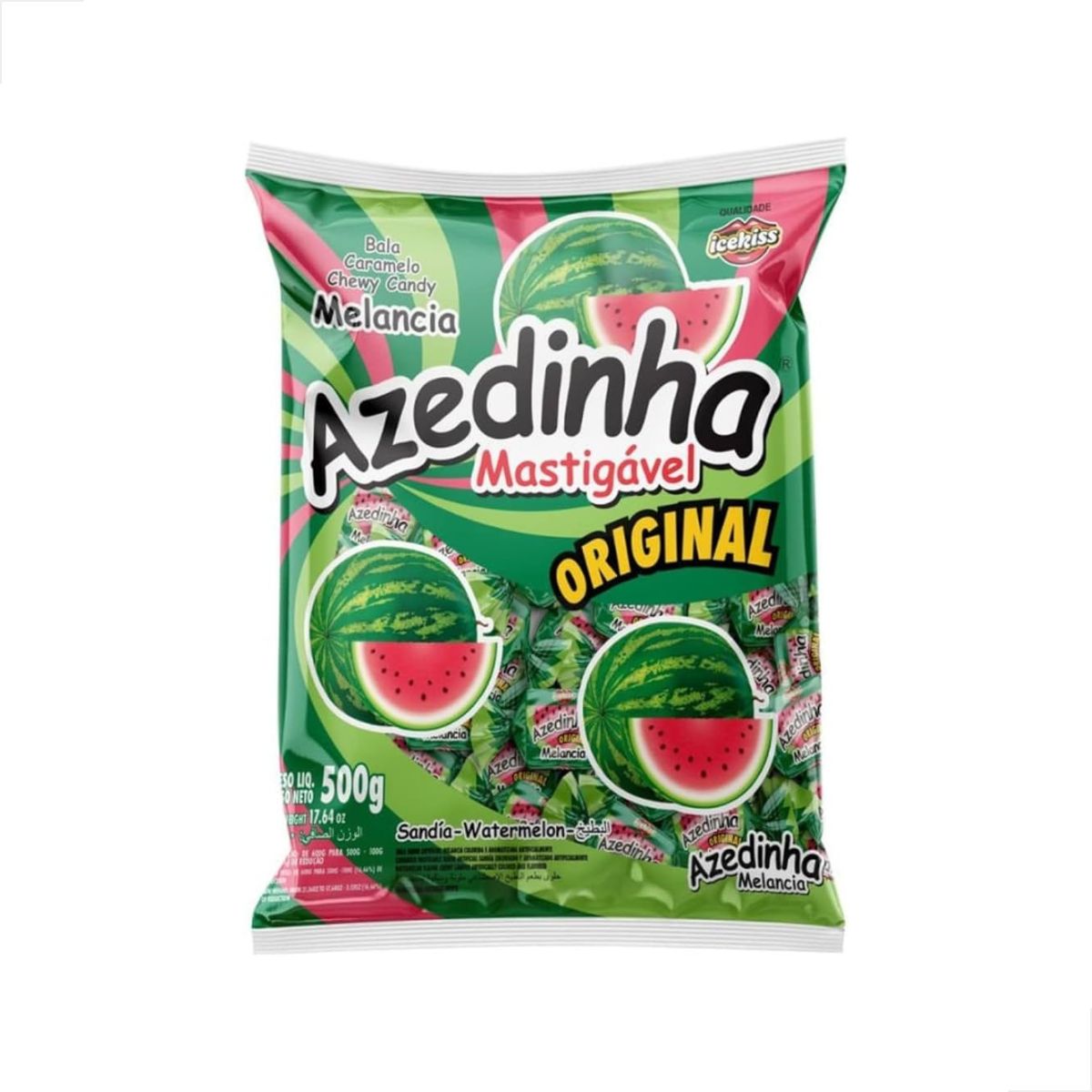 BALA MAST. AZED. MELANCIA 500G