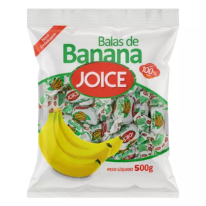 BALA DE BANANA JOICE 500G