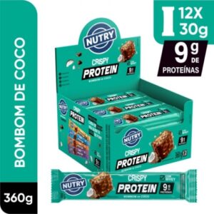 BP DP NUTRY CRISPY WHEY BOMBOM COCO 12 X 30 G - CX 6