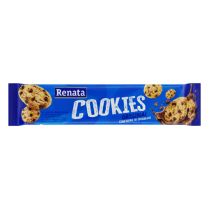COOKIES RENATA BAUN GOTAS CHOC 100G CX