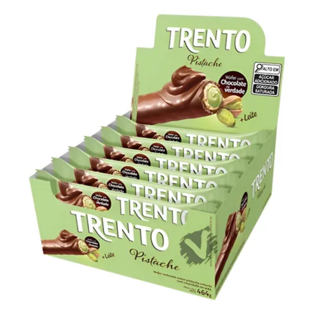 CHOC.TRENTO 16x29G PISTACHE