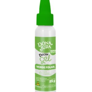 CORANTE ART. GEL VERDE FOLHA DONA JURA