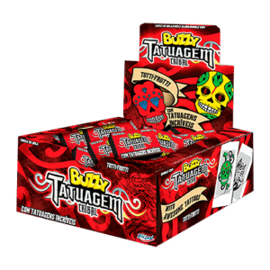 CHICLE BUZZY TRIBAL TATTOO T FRUTTI