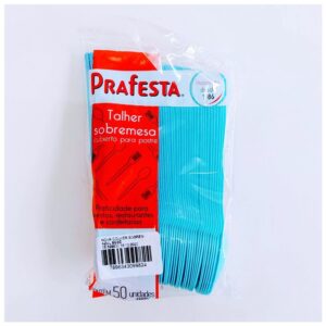 COLHERZINHA BRIGADEIRO AZUL BEBE C 15 UN 10 X 1