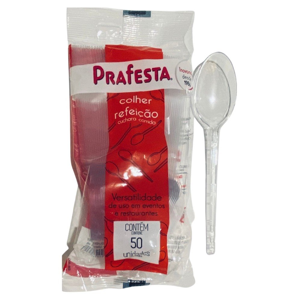 COLHER C/50 UND CRISTAL