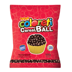 COLORETI MINI BALL AO LEITE 12X500G CX