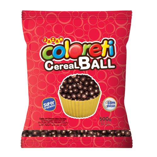 COLORETI MINI BALL AO LEITE 12X500G CX