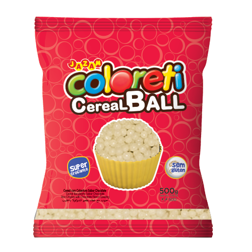 COLORETI MINI BALL BRANCO 500G UN