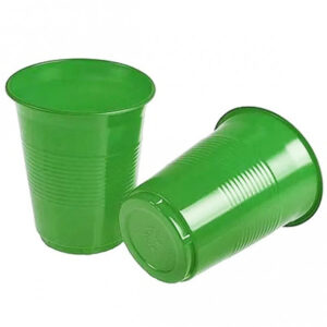 COPO PLAST 200 ML VERDE C 08 UN