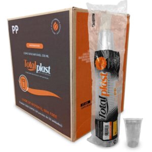 COPO TOTALPLASTIC 330ML PP CX