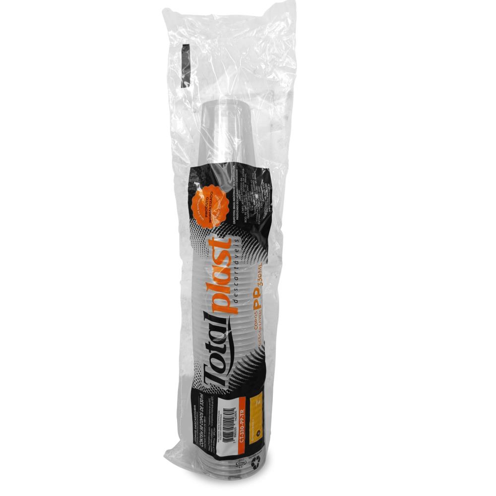 COPO PP 330ML TOTALPLAST C/50