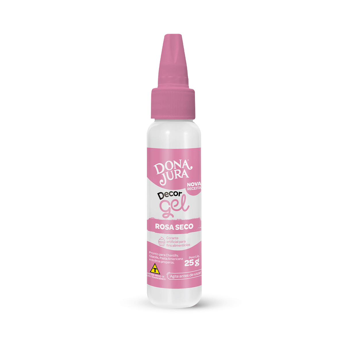 CORANTE ART. GEL ROSA DONA JURA