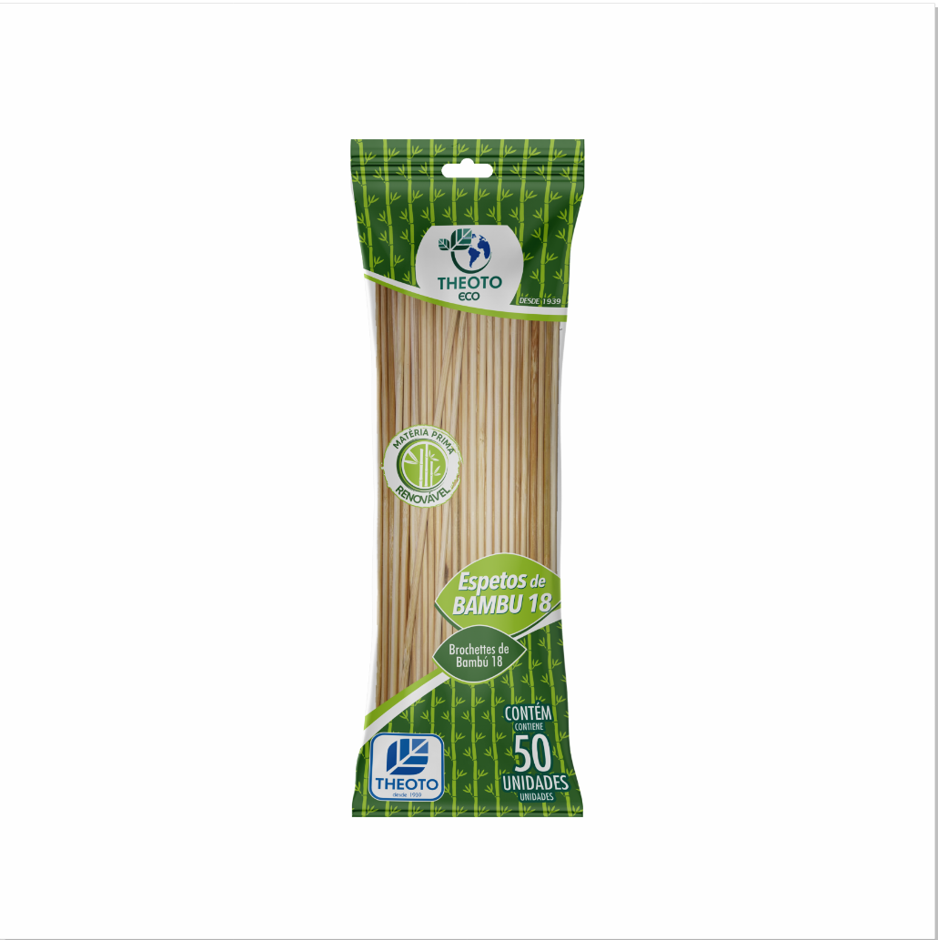 ESPETO DE BAMBU C/50