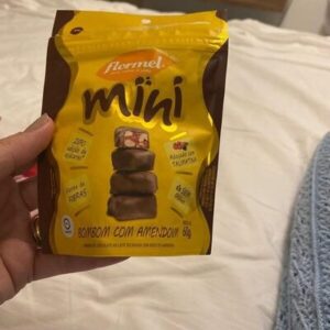 MINI BOMBOM COM AMENDOIM 60G