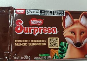 SURPRESA TableteChocAoLeite 20g und