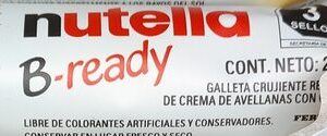 B-READY NUTELLA 22GR
