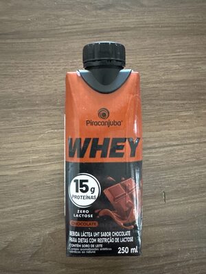 WHEY PIRACANJUBA CHOC.15G PROT.
