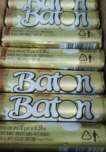 CHOC BATON BRANCO UN
