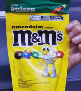 CHOC M&MS 132G AMENDOIM