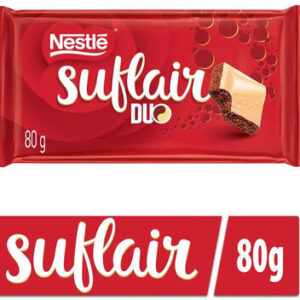 CHOC SUFLAIR DUO 80GR NESTLE CHOC BCO UN