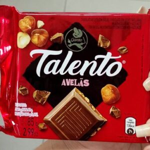 TALENTO Tab Leite Avelas 85g und