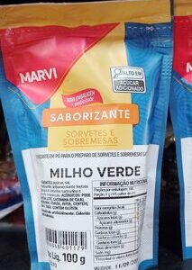 BASE MARVI MILHO VERDE 100G