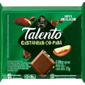 CHOC TALENTO CASTANHAS 25G UN
