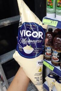 MAIONESE BISNAGA 1KG VIGOR