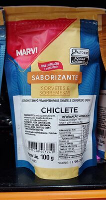 BASE MARVI CHICLETE 100G