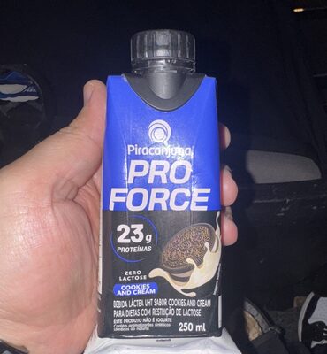 BEBIDA LACT. PIRACANJUBA PRO FORCE COOKIES AND CREAM