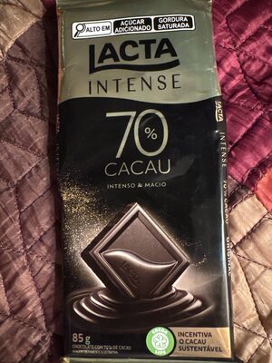 LACTA INTENSE 70% CACAU 85G