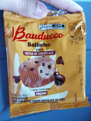 MINI BOLO GOTAS DE CHOCOLATE UN