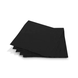 GUARDANAPO DE PAPEL 19,5X21,5 PRETO C/50 UN