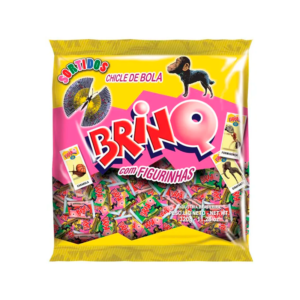 CHICLE BOLA BRINQ-BICHOS SORTIDO 25X350 GR/(1CX)