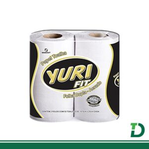 PAP TOALHA YURI FIT C/2 BRANCO C/100