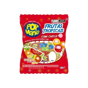 PIRULITO POP MANIA FRUTAS TROPICAIS 9G 24X500G