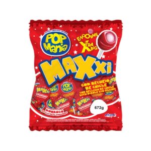 PIRULITO POP MANIA MAXXI MELANCIA 12X24X28G