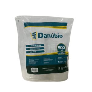 KIT POTE C/TAMPA RED DANUBIO PP 500ML C/24