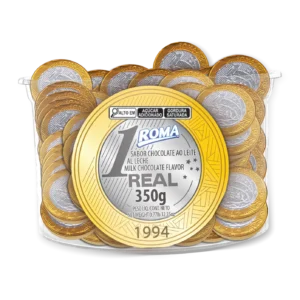 MOEDAS AO LEITE POTE 340G UN