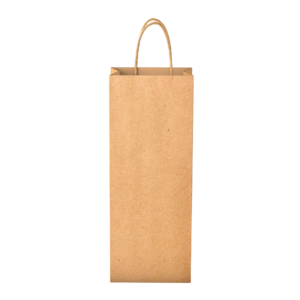 SACOLA KRAFT VINHO14X32