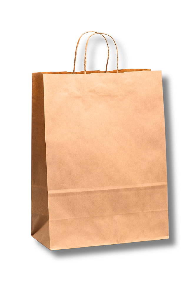 SACOLA KRAFT GG 34,5x18