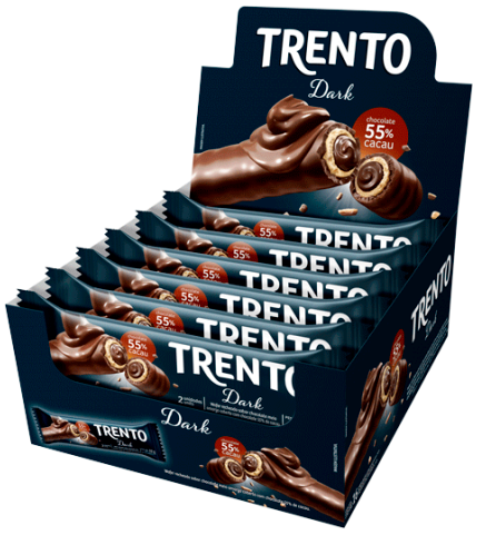 CHOC.TRENTO 16X29G DARK